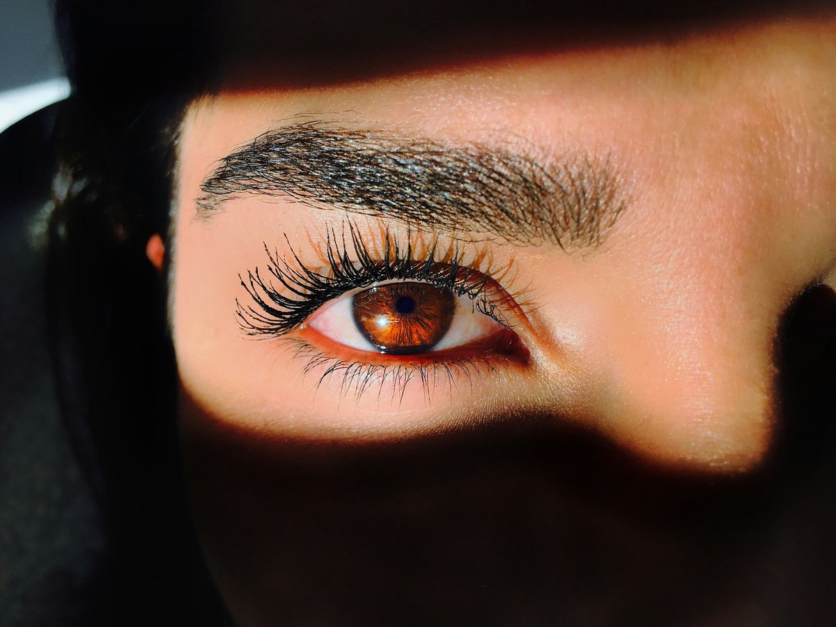 Eyebrow lash closeup permanent makeup Grand Prairie TX